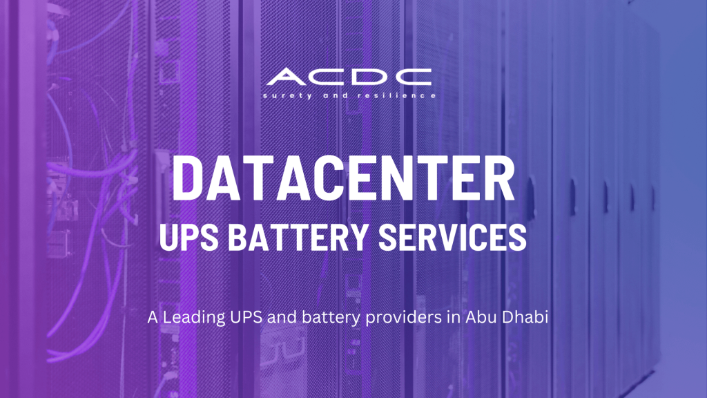 A Leading UPS and battery providers in Abu Dhabi